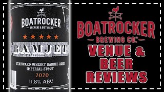 BOATROCKER - Barrel Room and Beer Reviews - RAMJET 2020 - Saison  - Hazy  IPA - Barrel Room