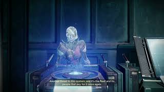 Destiny 2:Season of the Wish:Wishing All the Best:Speak to Petra at the Holoprojector (Week 6)