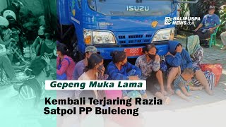 Gepeng Muka Lama Kembali Terjaring Razia Satpol PP Buleleng