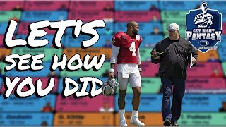 Draft Strategy for a 1QB Half PPR Draft | Breakdown and Roster Construction Review