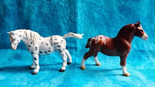 Breyer Unboxing - Two Custom G1 Drafter Stablemates!!!