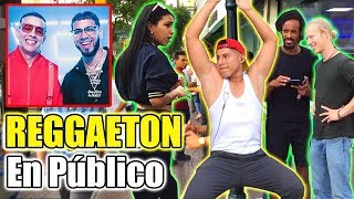 Lo mejor Del REGGAETON - Parodia CANTO en PÚBLICO (Anuel AA, Bad Bunny , Daddy Yankee ,Más)