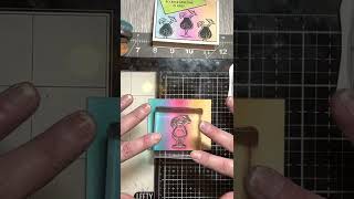 Create two cards without opening your ink pads