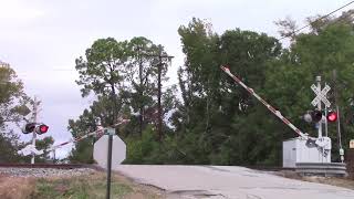 KCS YBM100 and Rose City Drive Railroad Crossing (w/ defect detector) | Rose City, TX | 10-28-2022