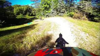 Blue Mountain Bike Park Downhill Shred Session gopro