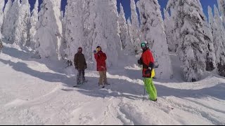 First day snowboarding with the Feiyu G4 Gimbal and GoPro Hero4 Silver