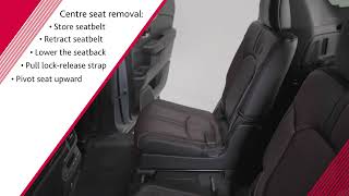 How to Use Your Honda’s Removable 2nd-Row Centre Seat