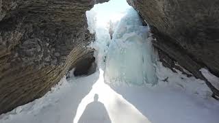 Natural Bridge, BC Walking Tour In Winter [4K]