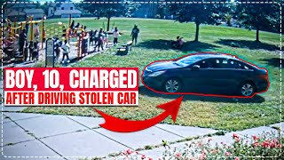 10-YEAR-OLD BOY CHARGED AFTER DRIVING STOLEN CAR NEAR CROWDED MINNEAPOLIS PLAYGROUND