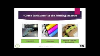 Webinar panelists say print is green