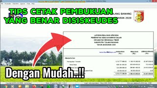 Cara melakukan koreksi dan buat laporan realisasi APBKAM akhir tahun | Laporan Realisasi PMK 225