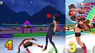 Bad Girl Wrestling Game | GYM Women Fighting Games 3-4 #Android-ios