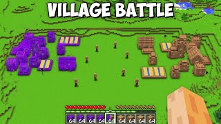 I look this NETHER PORTAL VILLAGE Battle in My Minecraft World !!! New Secret Nether Village !!!