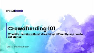 What is Crowdfunding