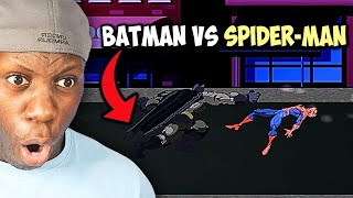 BATMEN vs SPIDERMEN the ULTIMATE FIGHT!