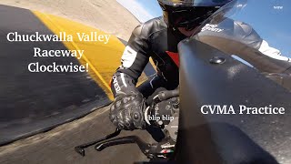 Back to Chuckwalla! - CVMA Round 2 Practice On My Triumph Daytona 675R