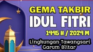 Gema Takbir Keliling Lingkungan Tawangsari 1445 H / 2024 M