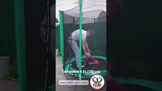 Батут с защитной сеткой Trampoline 6 Ft (180 см)