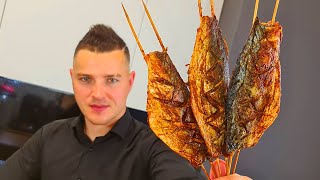 ОРИГИНАЛЬНОЕ приготовление СКУМБРИИ в духовке на ШПАЖКАХ | вкус не передать словами!