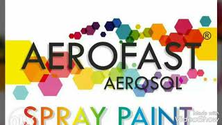 Aerofast Aerosol #aerosolspray #spraypaint #touchupspray