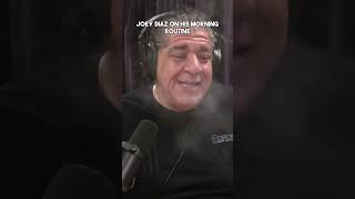 Joey Diaz on his morning routine