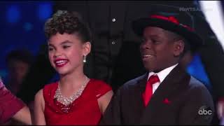 Ariana Greenblatt and Artyon- Dancing With The Stars Juniors Week 7: "Time Travel"