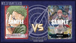 Rebecca VS Roronoa Zoro  - One Piece Showdown