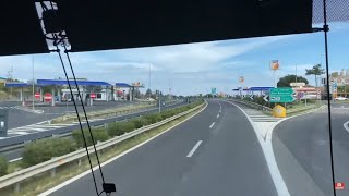 My Italian 🇮🇹coach ride on the Island of Sicily|On the way to the port of Augasta| Sicily|Italy