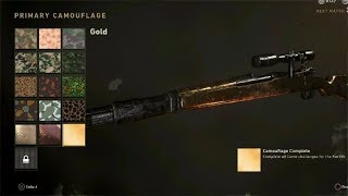 Call of Duty: WWII My first gold weapon camo