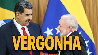 BRASIL ENVERGONHA O MUNDO COM A VISITA DE NICÓLAS MADURO