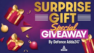 Surprise Gift | Special Giveaway By Defence Adda247