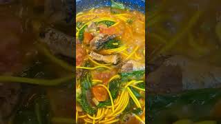 Odong with sardines #odong #asmr #youtubeshorts #food #shortsviral