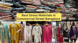 Best Dresses  Materials in Commercial Street Bangalore | @khushbushetty #dressmaterials #shopping