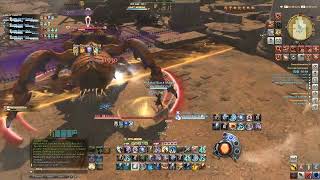 Final Fantasy XIV - Lunar Subterrane dungeon - GNB PoV