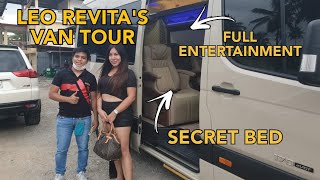 VAN TOUR | Leo Revita's Customized hyundai h350 + Celebrity van by VPRO Custom Davao!