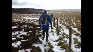 Arse over tip on Colsterdale Moor