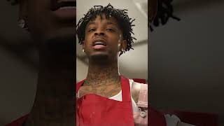 #21savage has alot of foreign cars 🔥 #shorts