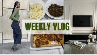 WEEKLY VLOG | DIY Wall Panelling, Couple’s Drinks Date, Easy meals, New Vase, 2k Subbies💝 + so more