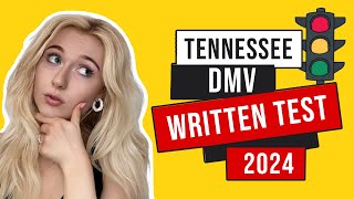 Tennessee DMV Written Test 2024 ( 60 REAL TEST Questions with Explained Answers )