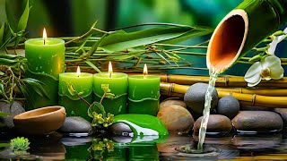 Relaxing Piano Music & Water Sounds | Bamboo, Calming Music, Meditation Music, Nature Sounds