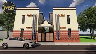 2 Storey Apartment design 8 Units