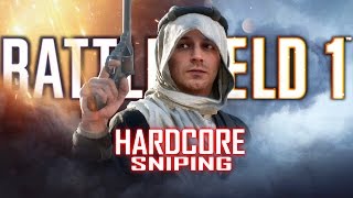 ATTACKING AMIENS | BATTLEFIELD 1 [HARDCORE SNIPING]