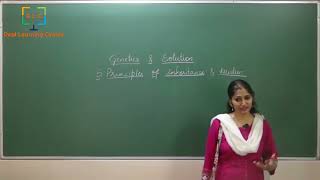 Class 12, Biology Chapter 5 - Genetics & Evolution, class 1