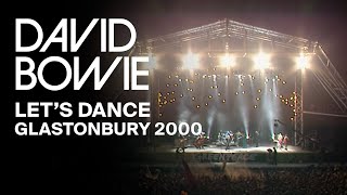 David Bowie - Let's Dance, Live at Glastonbury 2000 (Video Clip)