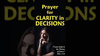 Ask God to Help You Make Decisions