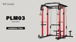 (UPDATED) Major Fitness Assembly Tutorial - PLM03 All-in-One Power Rack