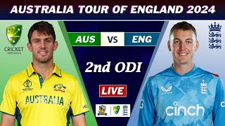 AUSTRALIAvs ENGLAND 2nd ODI MATCH LIVE SCORES | AUS vs ENG LIVE COMMENTARY | ENG 30 OVERS