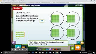 grade 5 Divide Decimals by Whole Numbers(part 3)