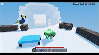 How To Make A TROLL Bed Defence in BEDWARS! (Roblox)