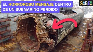 Enigma Bajo las Olas: El sórdido mensaje de los tripulantes de este submarino 💬💀 #rusia